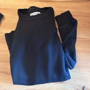 Black Amazon Crew Neck